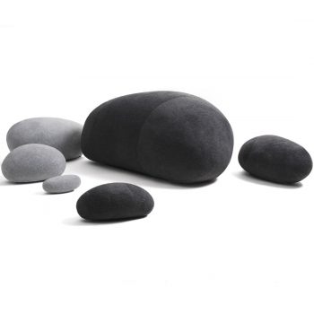 pebble pillow rock pillow 9002 stone pillow 01