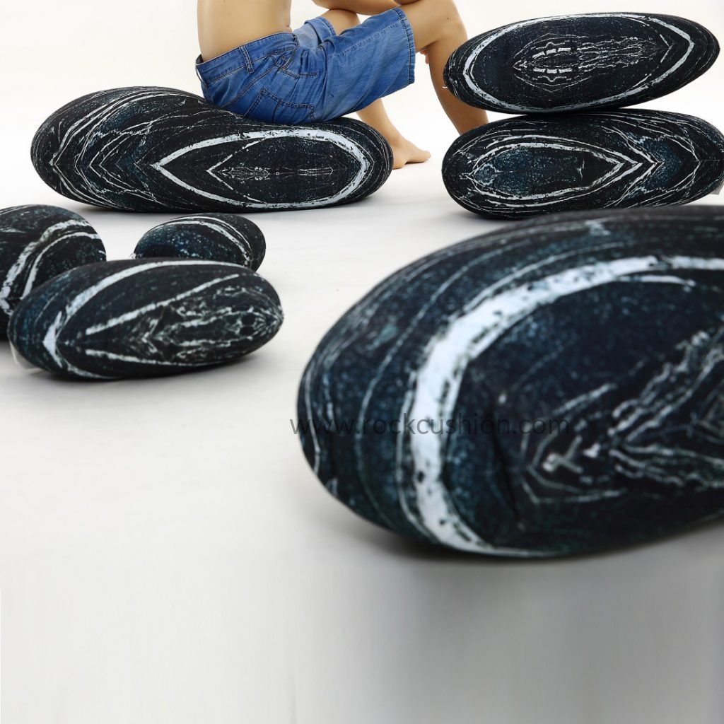 Pebble Cushions Rock Pillows Rock Cushions Decorative Sofa Pillows