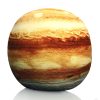 Three-Dimensional Curve Floor Pillows Creative Home Decoration Analog Planet Stuffed Pillows Toy Photo Or Film Props Throw Pillows Jupiter