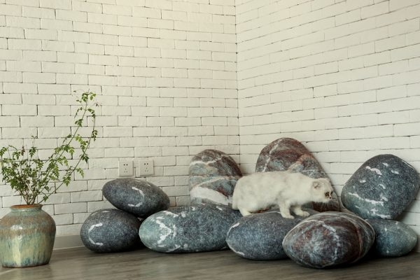 pebble cushions rock pillows 9039 03