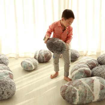 pebble cushions rock pillows 9039 06