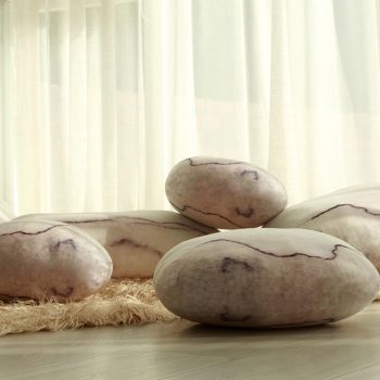 pebble cushions rock pillows 9040 02