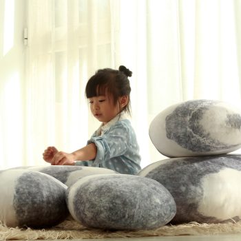 pebble cushions rock pillows 9041 03