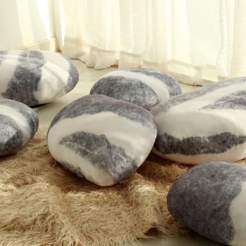 pebble cushions rock pillows 9041 06