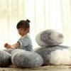 Pebble Stone Cushions Floor Pillows