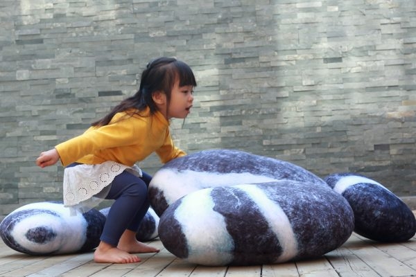 Pebble Floor Living Rock Cushions - Image 8