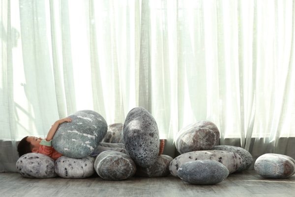 pebble cushions rock pillows 9044 06