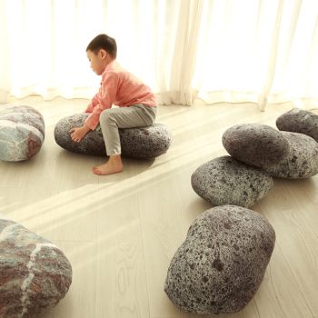 pebble cushions rock pillows 9045 06