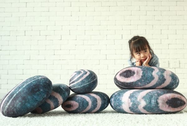 Floor Rock Pillows Rock Cushions - Image 3