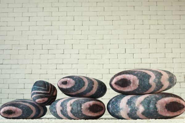 Floor Rock Pillows Rock Cushions - Image 2