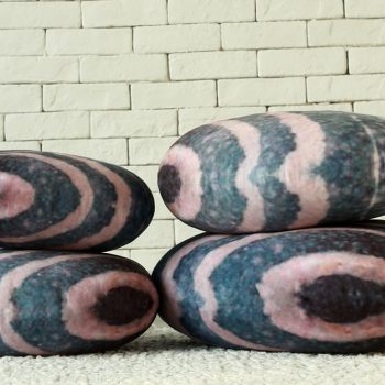 pebble cushions rock pillows 9046 05