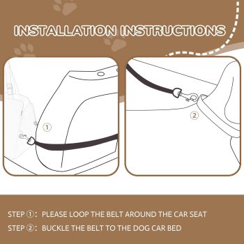 dog car seat carrier for small dogs 3354