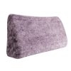 Headboard Wedge Pillow Large Reading Pillow Plush Purple