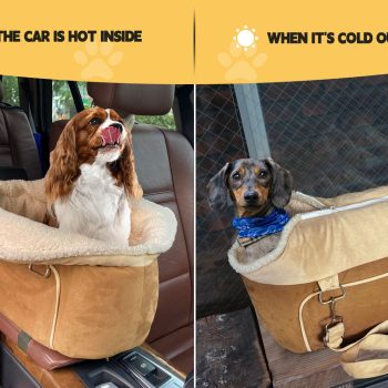 small dog car seat with safety belt 3409