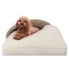 Small Dog & Cat Cave Bed with Hooded Cover, Anti-Slip