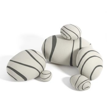rock cushion livingstones pillows 6822