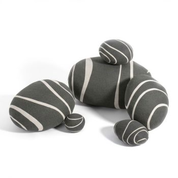 Rock Cushion Rock Pillows Neo-LivingStones Pebble Pillows Pebble Cushions Set