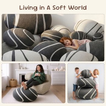 rock cushion livingstones pillows 6831