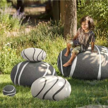 rock cushion livingstones pillows 6835